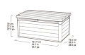 Keter hyndeboks Denali 570 liter